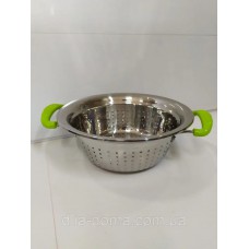 Друшляк 22 см з кольоровими ручками