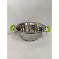 Друшляк 24 см з кольоровими ручками