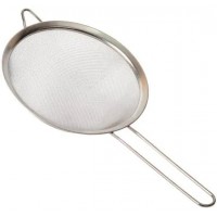 Сито 24 см нержавіюча сталь з металевою ручкою