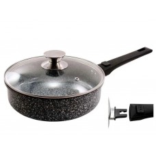 Сковорода 28 см з кришкою