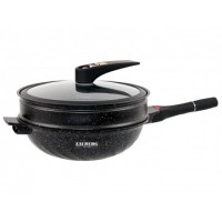Сковорода 4,5 л 3 в 1 (WOK + сотейник  + пароварка)
