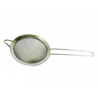 Сито 12 см нержавіюча сталь з металевою ручкою