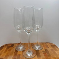 Набір келихів для шампанського «Amber» 200 мл