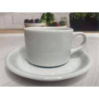 Чашка Ameryka 150 мл із блюдцем 15 см