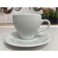 Чашка Paula 200 мл із блюдцем 14 см