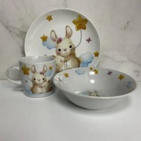Набір дитячий 3 предмети «Bunny» 