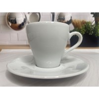 Чашка Paula 280 мл с блюдцем 17 см