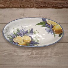 Блюдо 28×14×3,5 см овальне Цитрон