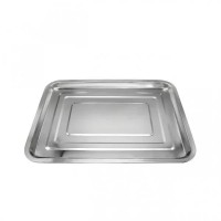 Піднос металевий 40×30×2 см