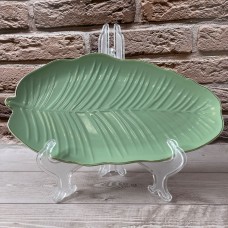 Leaf Cream Gold блюдо овальне 30×16,8 см