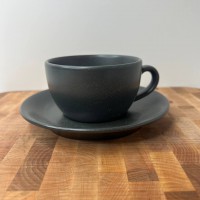 Набір чашка 207 мл з блюдцем Black