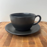 Набір чашка 320 мл з блюдцем Black