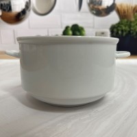 Бульйонниця порцелянова з вушками 0,45 л