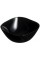 Carine Black салатник 14 см квадратний  7017 Luminarc