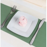 Тарілка мілка квадратна Victoria 19 см