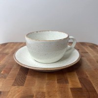 Набір чашка 250 мл з блюдцем Beige