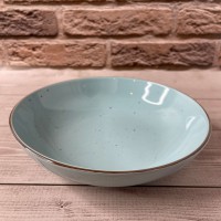 Terra Тарілка супова 20 см блакитна