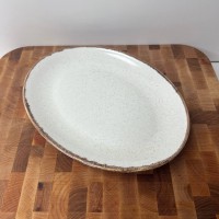Блюдо овальне 24 см Beige