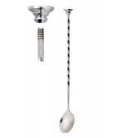 Ложка барна кручена з мадлером 28 см