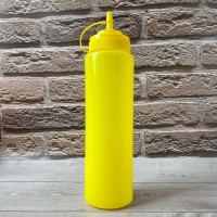 Диспенсер для соусів і сиропів жовтий (700 мл)