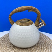 Чайник зі свистком 2,8 л білий