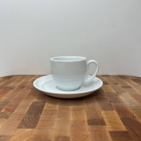 Набір кавовий порцеляновий 2 предмети чашка 80 мл та блюдце