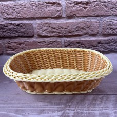 Корзина для хліба овальна 24×17×7 см
