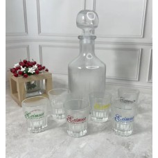 Графин 700 мл + 6 стопок 50 мл