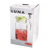Глек Luna з кришкою 1700 мл