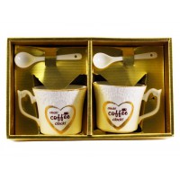 Набір чашок 180 мл 2 шт в подарунковій упаковці 