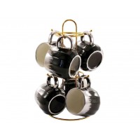 Набір чашок 230 мл 6 шт на стійці