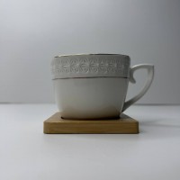 Чашка 240 мл «Снігова Королева» на бамбуковій підставці Interos