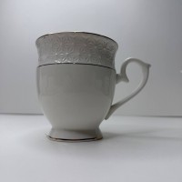 Кухоль круглий, біла порцеляна 340 мл