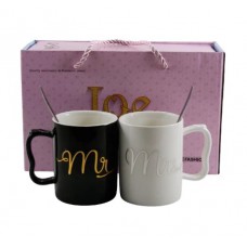 Набір чашок 300 мл 2 шт LOVE