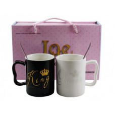 Набір чашок 300 мл 2 шт LOVE 