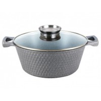 Каструля 2,0 л алюмінієва сіра