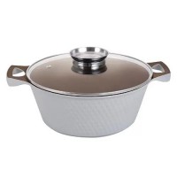 Каструля 2,0 л алюмінієва біла