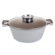 Каструля 2,0 л алюмінієва біла