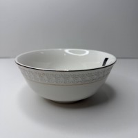 Салатник круглий біла порцеляна 6″