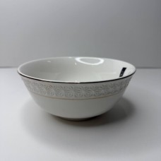 Салатник круглий біла порцеляна 6″