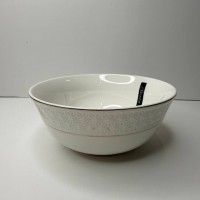 Салатник круглий біла порцеляна 7″