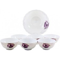 Набір салатників 7 шт « Фіалка»