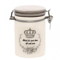  Банка керамічна з замком 850 мл «Корона»