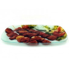 Блюдо 34,5×23,5 см прямокутне Шашлик соус