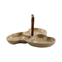 Менажниця 3-х секційна 26 см