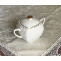 Цукорниця 500 мл квадратна «Снігова Королева» Interos