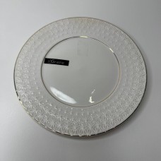 Тарілка мілка кругла біла порцеляна 8,25″