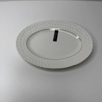 Блюдо овальне біла порцеляна 20 см