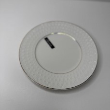 Тарілка мілка кругла біла порцеляна 7,5″