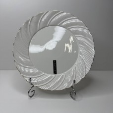 Тарілка мілка 26 см «Снігова Королева Хвиля» Interos